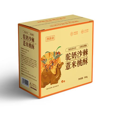 澳新康 驼奶沙棘薏米桃酥 商品图0