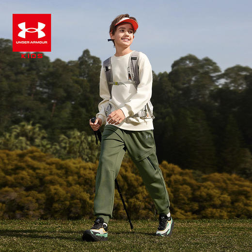 【12月-特惠福利】UnderArmour安德玛儿童25新款轻奢运动针织长裤253125367 商品图6