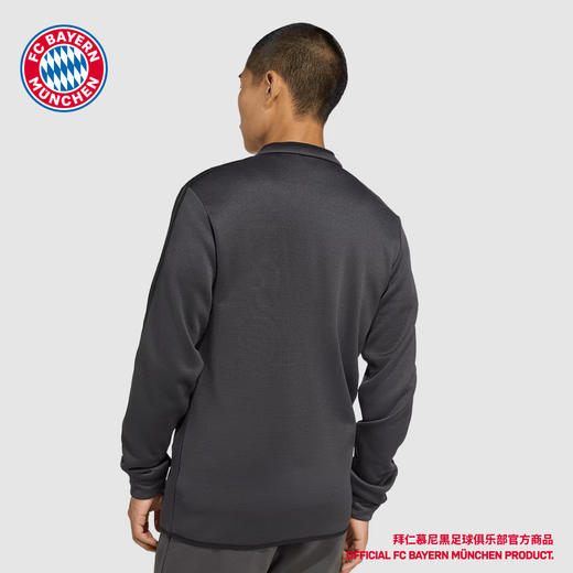 【官网同款】拜仁足球俱乐部丨wisen休闲夹克灰色文化衫外套 商品图1