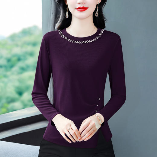 KQL 765G392T恤妈妈圆领上衣 商品图1