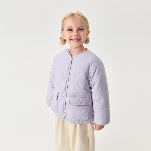 马克珍妮男女童双面穿舒棉绒外套2025年秋冬新款551780 商品图1