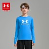 【12月-特惠福利】Under Armour安德玛男女童新款轻奢吸湿速干圆领长袖T恤253121123 商品缩略图3