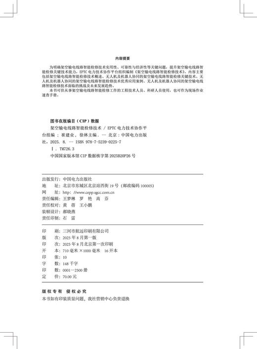 架空输电线路智能检修技术 商品图3