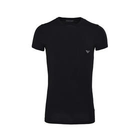 【半卖半送超惠秒】Armani 莫代尔弹力 银标logo 男女通款短袖T恤 97111