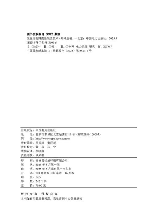 交直流电网柔性限流技术 商品图3