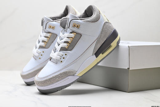 耐克乔丹Air Jordan 3 Retro复古经典百搭篮球鞋DH3434-110男女鞋 商品图7