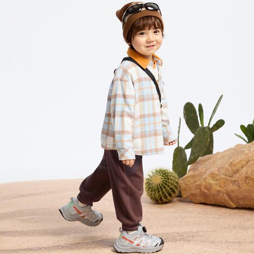 【实体店同款】男童全腰针织夹裤冬季新款安奈儿童装TB546587 商品图5