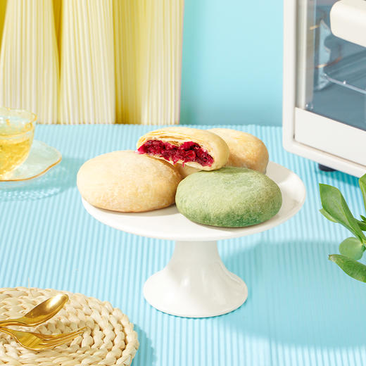 【爆款】潘祥记官方旗舰店玫瑰群芳鲜花饼400克4味16枚 商品图6