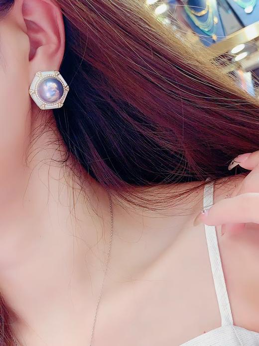 16-17mm马贝耳钉 商品图5