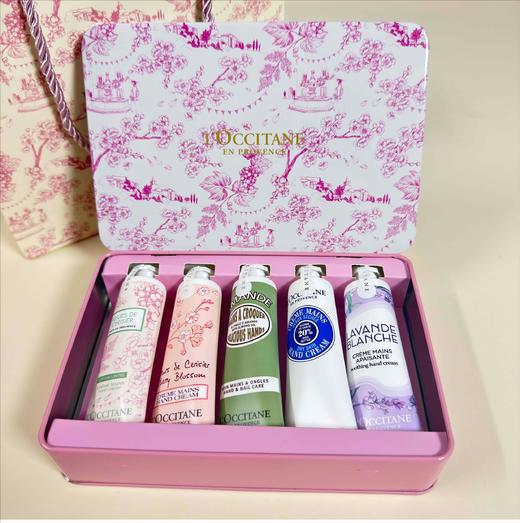 【赠礼盒礼袋】L'occitane/欧舒丹护手霜五件套30ml*5 商品图3