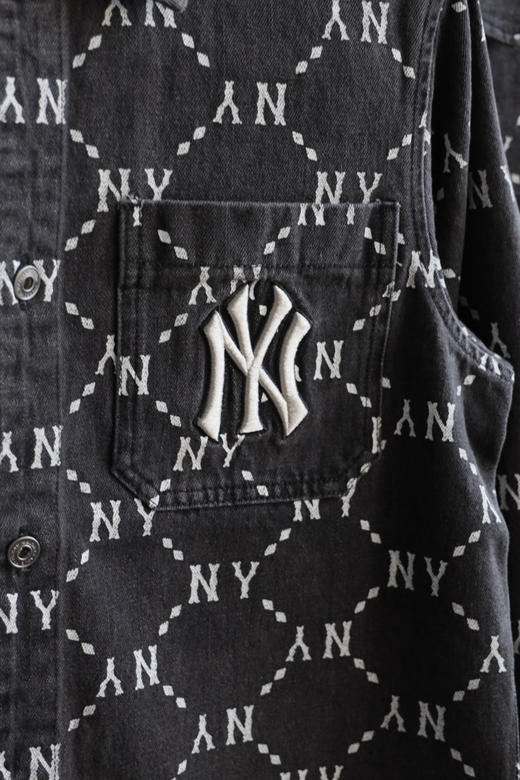 M1B DENIM系列情侣复古宽松牛仔外套长袖衬衫 WT877 商品图2