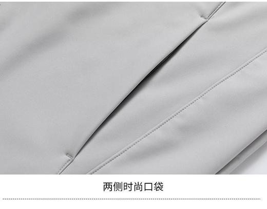 冲锋衣防水耐磨男女同款工作服2025新款情侣立领登山服软壳冲锋衣BSZDA6 商品图8