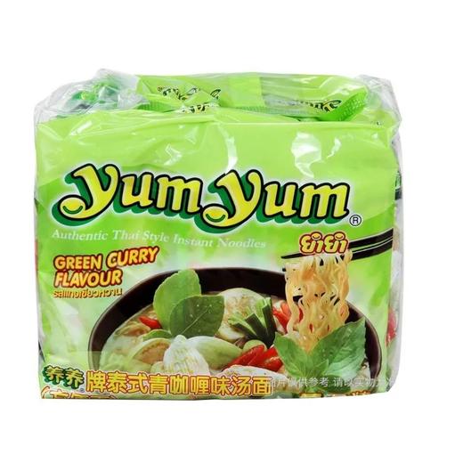 【超市】养养泰式青咖喱味汤面5*70g 商品图0