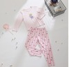 【迷你小熊棉莫套装】舒雅童装女童长袖长裤家居套装47.5%棉47.5%莫代尔5% 氨纶 180gsm  3F/25257H 商品缩略图3