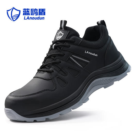 蓝鸥盾新款劳保鞋防砸防刺穿4.0凯夫拉中底橡胶底耐磨高帮四季款 商品图3