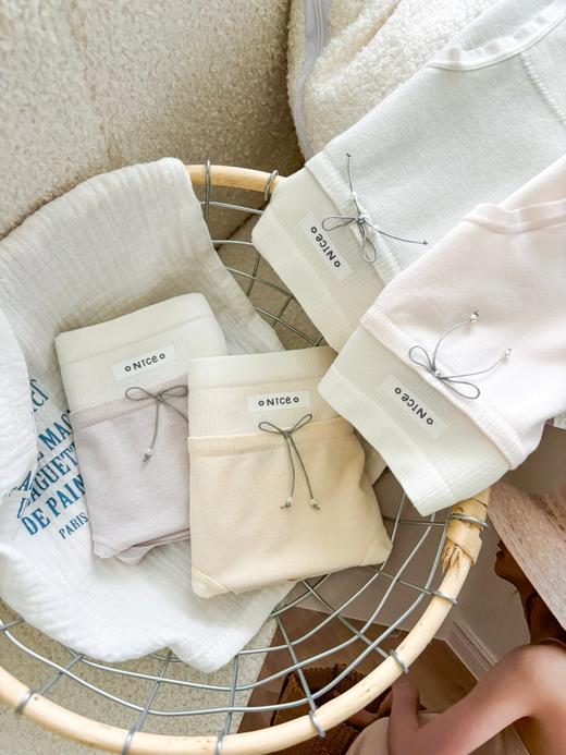 女士高腰收腹撞色时尚无缝三角莫代尔内裤8810 商品图1