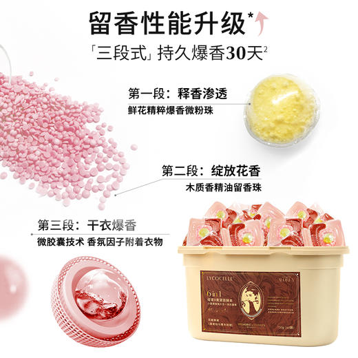 绽家6.18大促！【绽家双重爆香精油六合一洗衣凝珠60颗】 (奥黛丽赫本联名款)  0609 商品图1