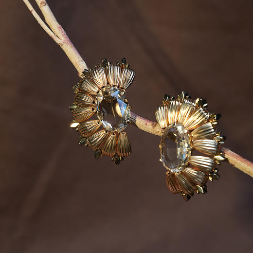 北京仓｜TATABORELLO-ALBA-扇形 耳钉［意大利设计师］ 商品图2