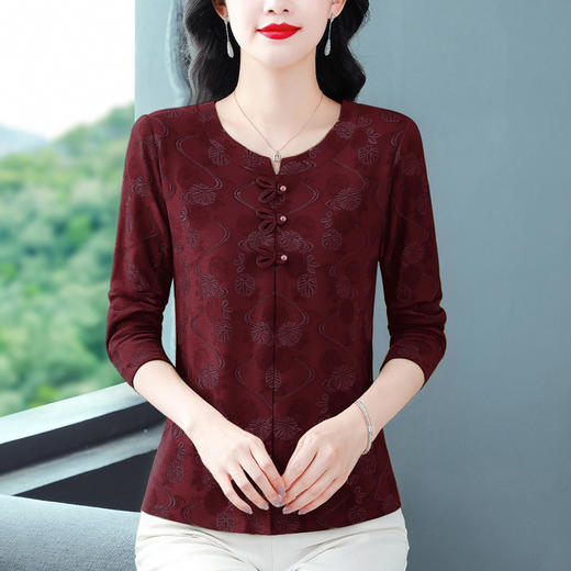 KQL 国风妈妈针织小衫时尚小衫 商品图3