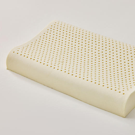 多喜爱 安豫天然乳胶枕（中枕/低枕）【进口原液乳胶】【针织面料】【人体工学】两款高度可选 柔弹支撑 商品图6