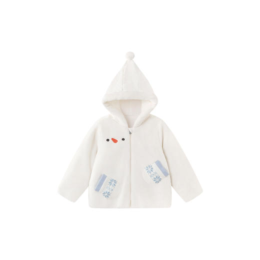 【商场同款】英氏儿童连帽夹克针织短款冬季保暖男孩外套茄克新款 商品图4