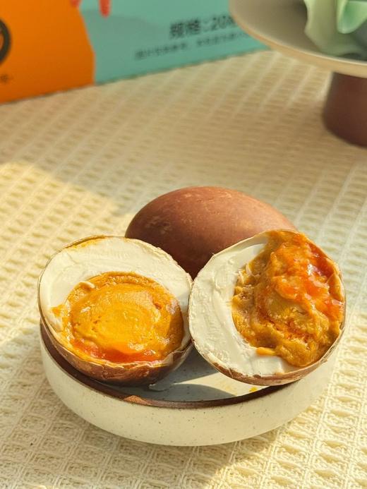 【薄盐烤鸭蛋】 咸香适宜 不齁不腻 刚刚好   入口沙沙绵软 商品图3