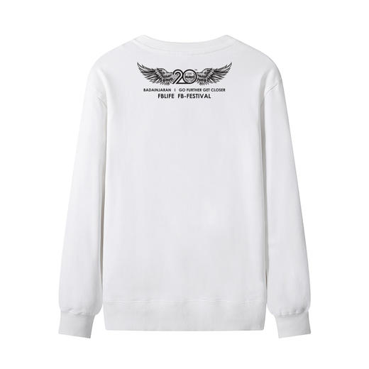 男士秋冬新款全棉圆领套头卫衣20周年英雄会团队服阿拉善队服B款 NMT-2236 商品图5