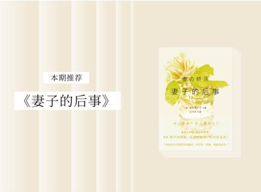 长篇小说 |《妻子的后事》 商品图0