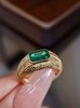 0.77ct刻面祖母绿戒指 商品缩略图3