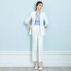 IWY/白色长袖西装长裤套装 CP955 商品缩略图7