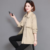 丁摩 春秋外套女短款风衣小个子休闲时尚上衣5ZF-6003 商品缩略图2