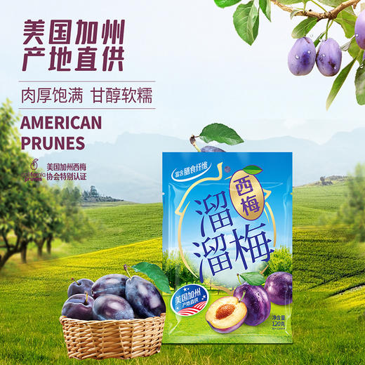 溜溜梅120g优选装西梅×3 商品图3