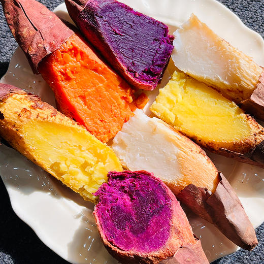 【顺丰快递】四拼番薯 番薯组合 烟薯/蜂蜜紫薯/榴莲蜜薯/哈密冰糖薯 商品图0