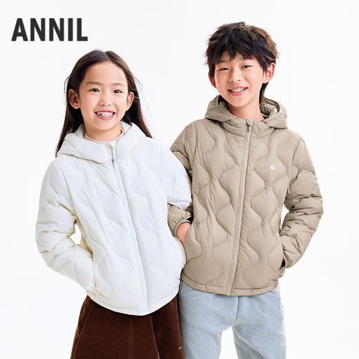 【实体店同款】男女童短款羽绒服冬季新款安奈儿童装AM545278 商品图2