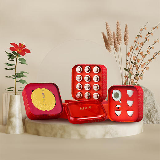 素言茶坊 龙腾四海 最团圆三叠 岁寒三友446g.WN 商品图0