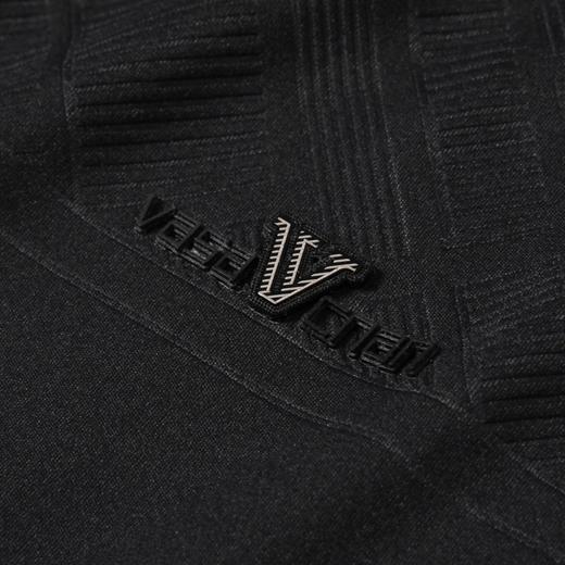 【DK】大依优型大码男装时尚休闲商务印花翻领polo长袖打底衫上衣衬衫男 商品图5