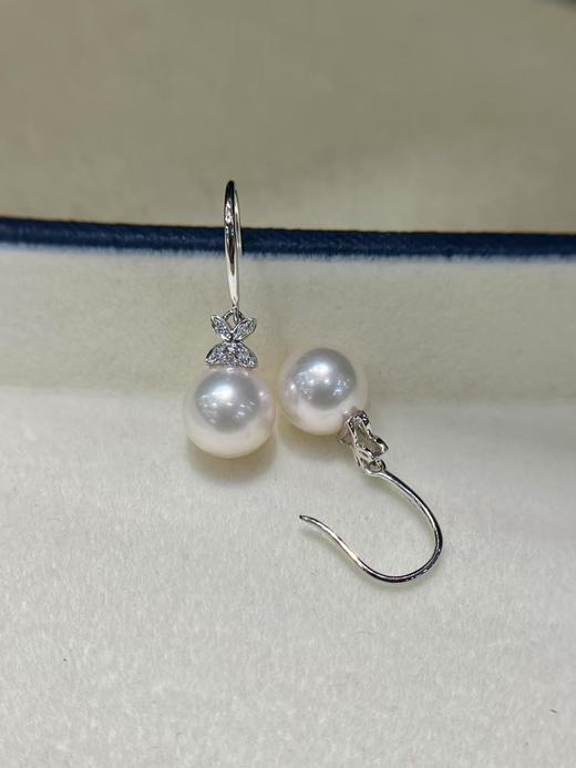 8-8.5mm akoya珍珠耳坠 商品图3