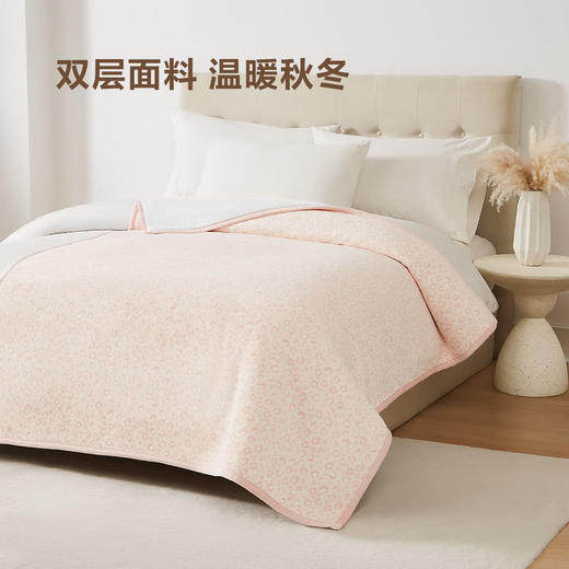 MM 山姆 Member's Mark 仿兔毛休闲毯（豹纹） 商品图3