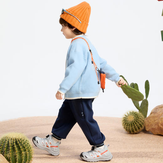 【实体店同款】男童全腰针织夹裤冬季新款安奈儿童装TB546587 商品图6