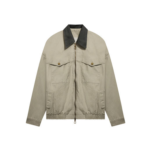 徐太浪【缉明线 拼接工装】320g棉衣夹克男春秋男生酷帅穿搭外套 商品图4