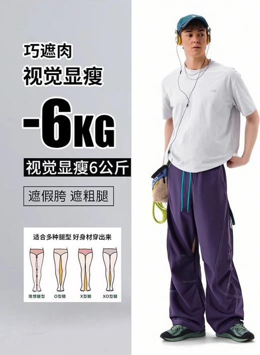 【防泼防污 抗皱耐磨 软糯透气】斯辰唯佳户外防风耐磨情侣裤（A31-788） 商品图7