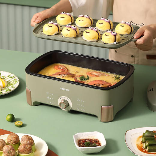 康佳（KONKA）电蒸锅大容量 KDZL-3012-M电蒸锅 商品图1