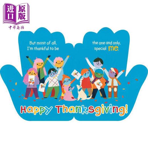 【中商原版】异形书 五声赞美 英文原版 Five Little Thank-Yous 纸板书 亲子绘本图画书 进口低幼童书0-3岁 色彩缤纷 押韵书 商品图3