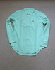 急茬儿的啊 速来抄底 哈！男段 RL 牛津纺 浅薄荷绿 微收腰的 长袖衬衫 商品缩略图0