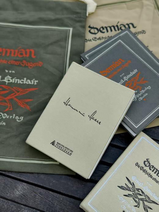 【新品上新！】黑塞《德米安》封面复刻护书袋  / 复刻盖章本   阅读搭子  送礼 礼物  广西师范大学出版社 商品图2