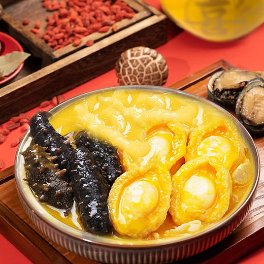 星龙港冷冻款佛跳墙福禄寿喜260g*8罐金装 商品图2