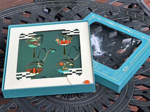 四枚团扇书签 商品图0