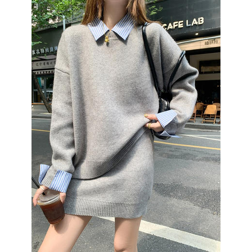 <曾小咸推荐>3.19现货秒杀 ！微信超特价！毛织包臀半裙 日常129.99 立减70 秒杀59.99！！ 翻领假两件毛衣 日常189.99 立减110 秒杀79.99！！ 商品图10