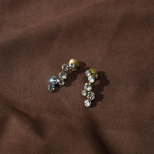 北京仓｜TATABORELLO-ORGANZA-水晶 耳钉［意大利设计师］ 商品图1