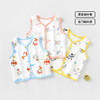 小班郎婴儿马甲新生纯棉A类幼儿坎肩男女宝宝柔软亲肤卡通图案73-110 商品缩略图1